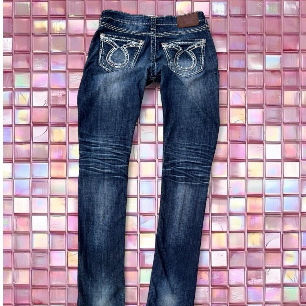 Big star navy blue jeans